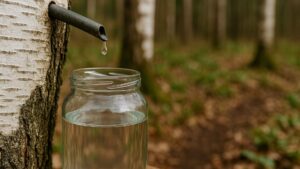Sok z brzozy (oskoła) – właściwości, pozyskiwanie, jak pić i przechowywać