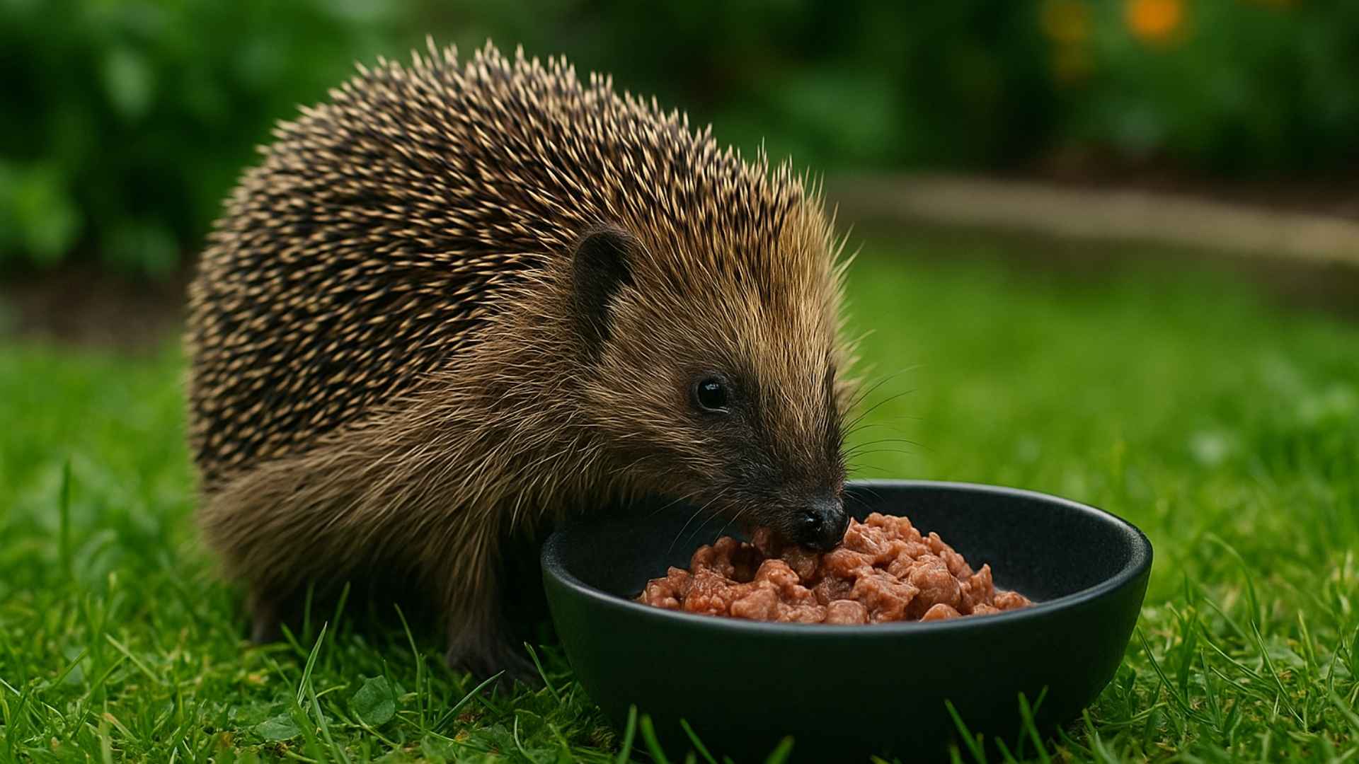 Czym karmić jeże w ogrodzie?