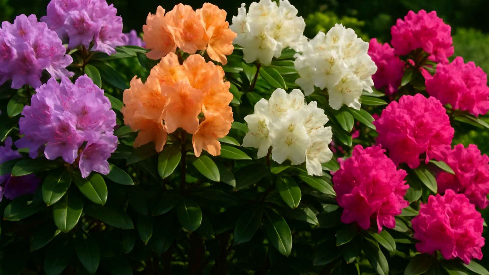 Najpiękniejsze odmiany rododendronów