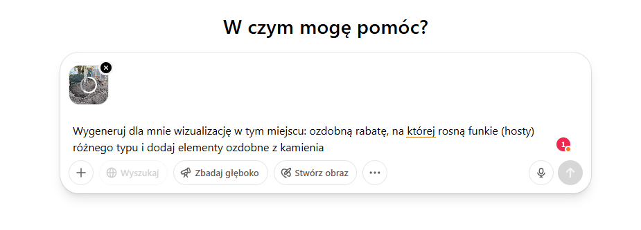 Jak wygenerować wizualizację ogrodu za pomocą Chat GPT? Krok po kroku.