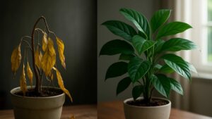 Dlaczego rośliny domowe umierają po kilku tygodniach i jak zatrzymać je przy życiu na lata? | foto. Kamil w Ogrodzie