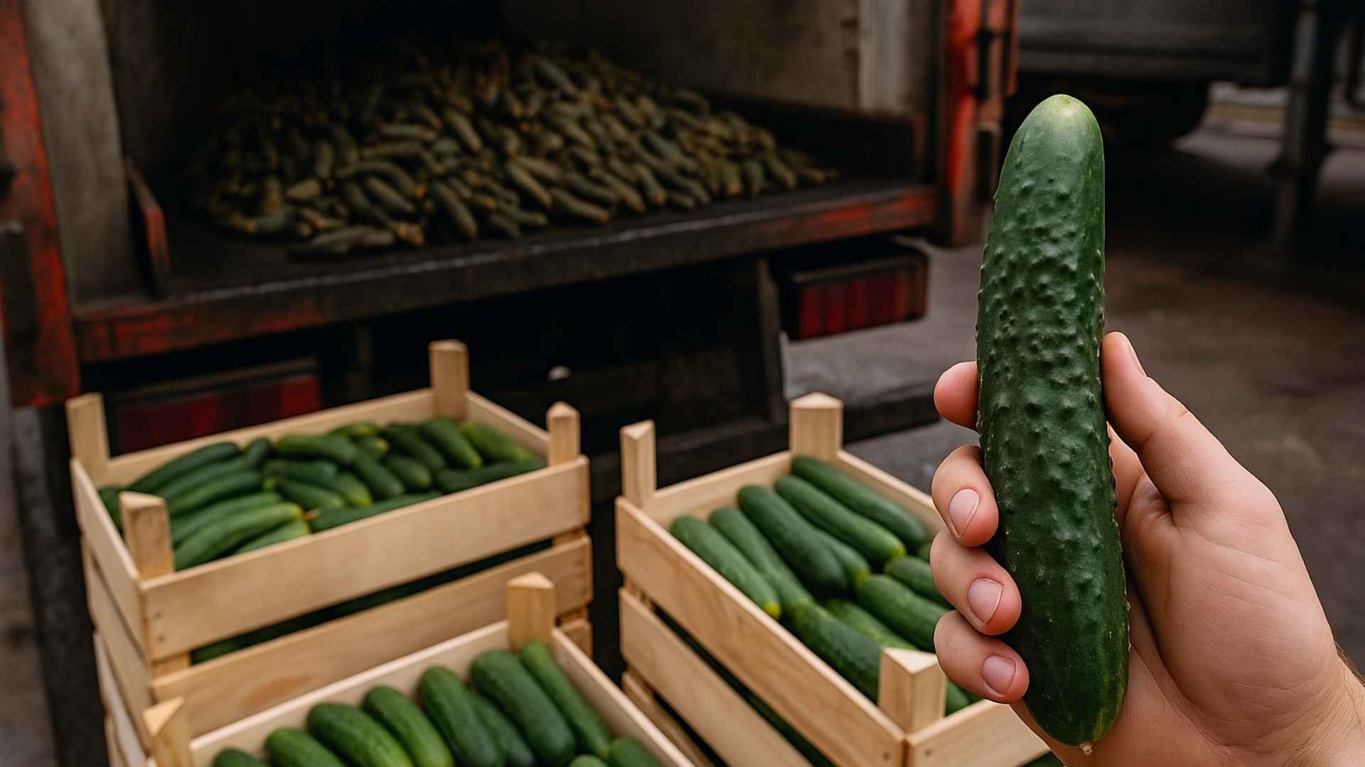 Ogórki z Rosji zalewają Polskę. Ogrodnicy zszokowani kierunkiem importu | foto. Kamil w Ogrodzie
