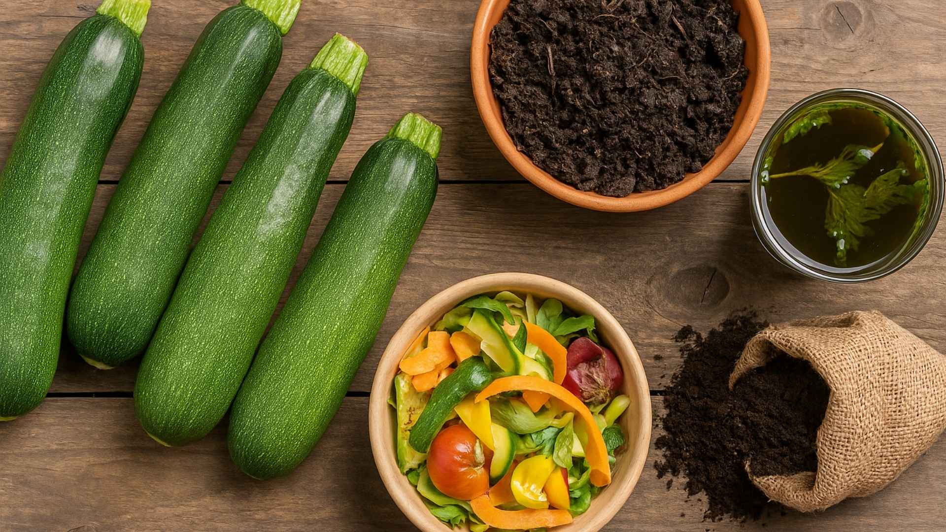 5 najlepszych naturalnych nawozów do cukinii. Podwajają plony i chronią przed chorobami