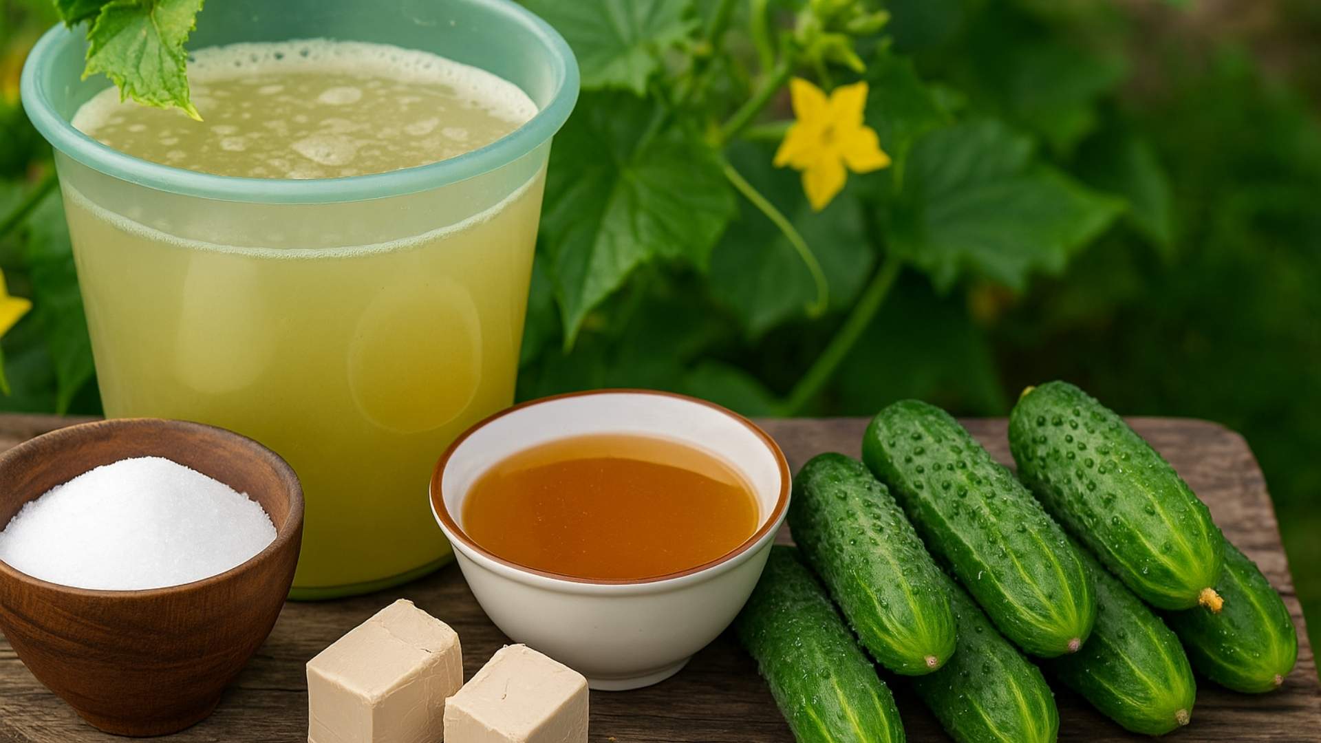 Drożdże, popiół i miód dadzą Ci piękny plon! Naturalny eliksir dla warzyw
