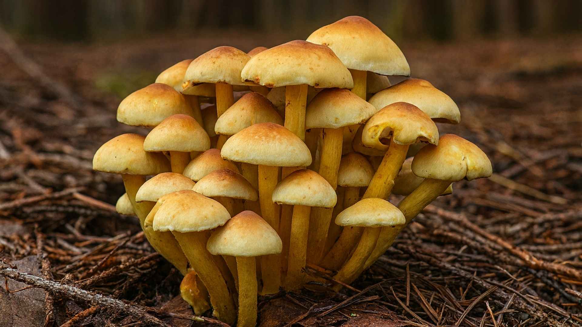 Maślanka wiązkowa (Hypholoma fasciculare) – opis i występowanie