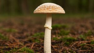 Muchomor plamisty (Amanita pantherina) – opis i występowanie