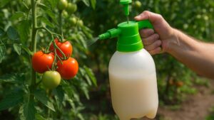 Podlej pomidory mlekiem – efekty cię zaskoczą. Naturalny nawóz i ochrona w jednym