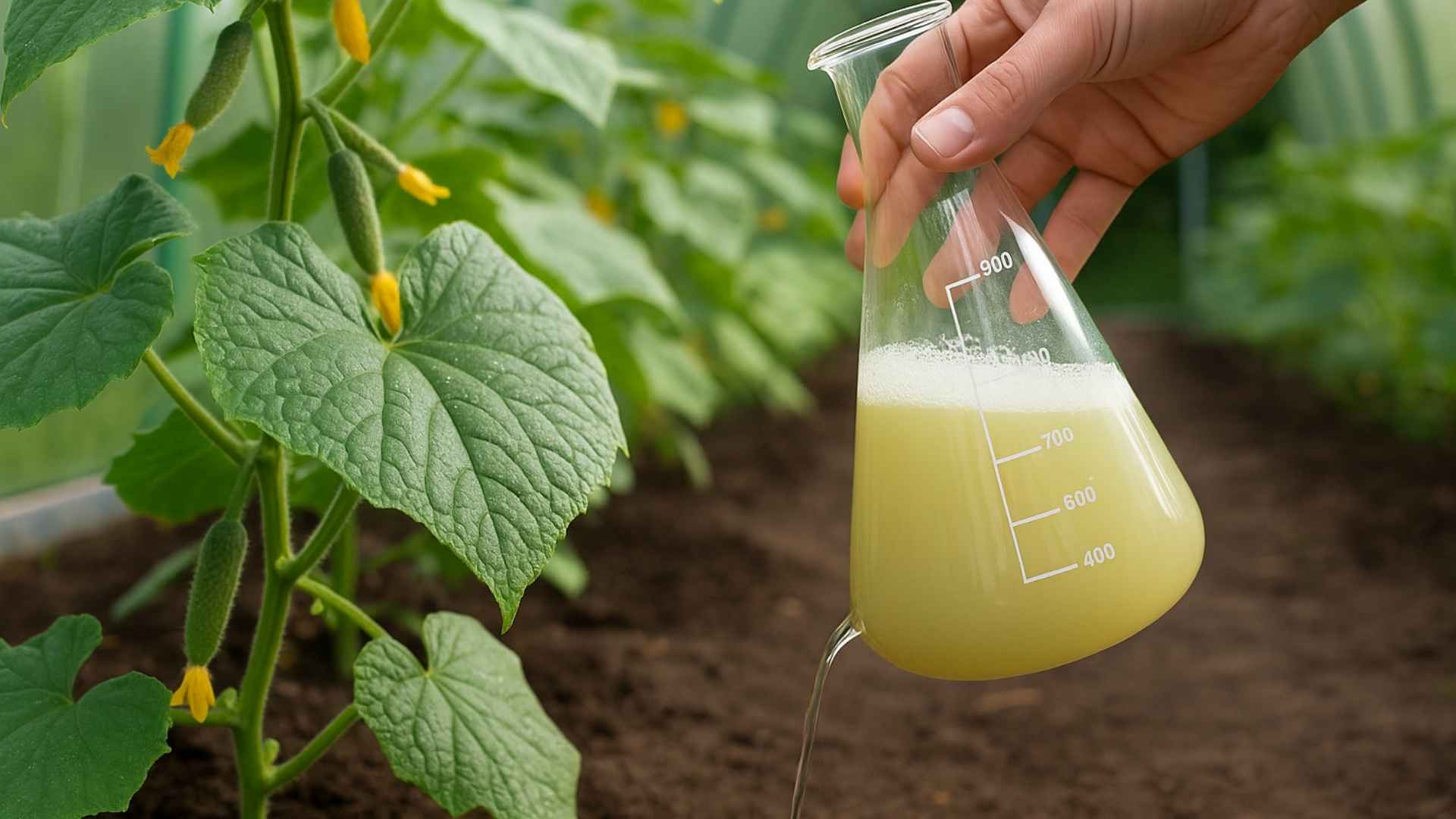 Prawdziwa bomba dla żyzności ogórków. Efekty są zaskakujące. | foto. Kamil w ogrodzie