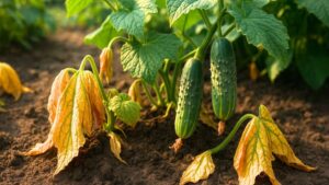 Wasze ogórki wołają o ratunek! 5 sygnałów, których nie możesz zlekceważyć | fot. Kamil w Ogrodzie