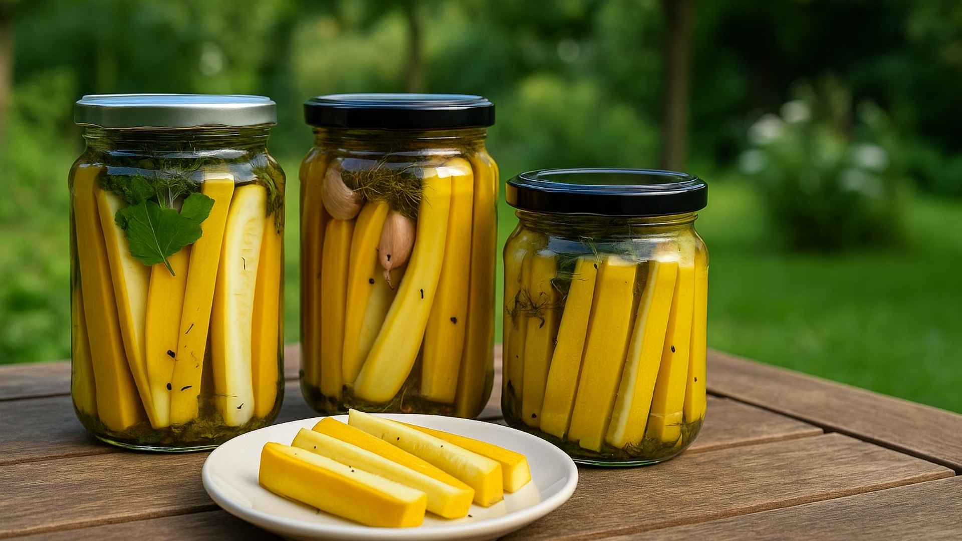 Kiszoną cukinię z chrzanem zrobisz łatwiej niż myślisz. | foto. Kamil w Ogrodzie