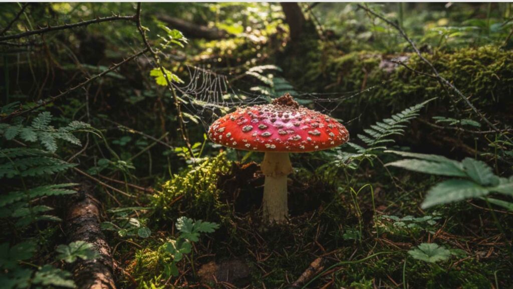Muchomor czerwony - Grzyb Święty czy przeklęty? Amanita Muscaria. | foto. Materiały własne