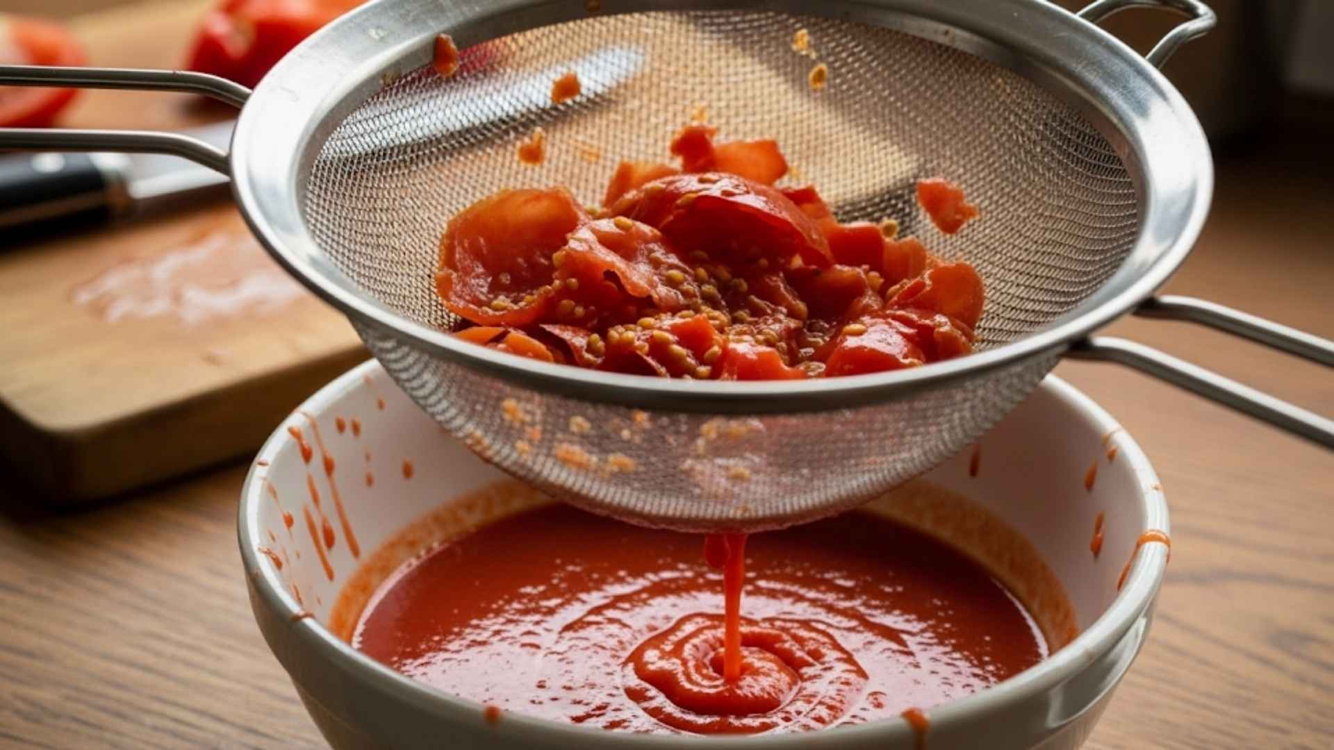 Przecier pomidorowy krok po kroku – z własnych pomidorów