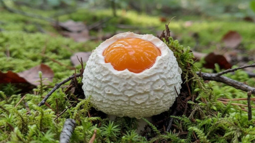 Muchomor cesarski – Amanita caesarea – opis i występowanie | foto. Kamil w Ogrodzie