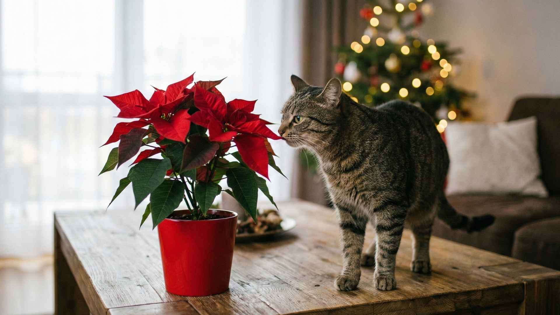 Gwiazda Betlejemska a pies i kot: Śmiertelna czy bezpieczna? [Fakty i Mity] | foto. Kamil w Ogrodzie