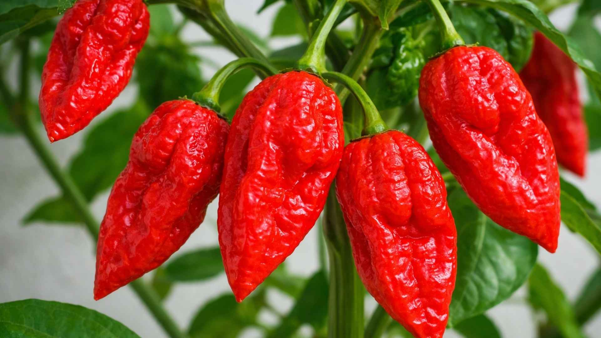 Bhut Jolokia – piekielnie ostra legenda wśród papryk chili | foto. Kamil w Ogrodzie