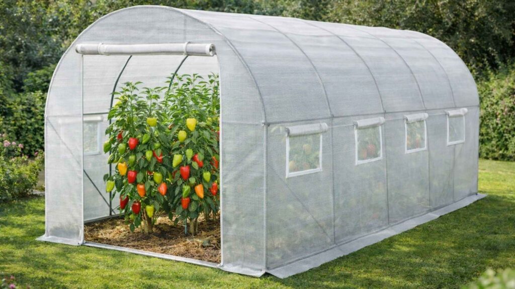 Folia na tunel foliowy od meblobranie.pl | foto. Kamil w Ogrodzie