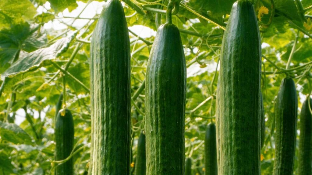 Marta F1 – długie, gładkie i bardzo plenne ogórki szklarniowe | foto. Kamil w Ogrodzie
