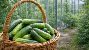 Ogórki szklarniowe – polecane odmiany do stabilnej i obfitej uprawy | foto. Kamil w Ogrodzie