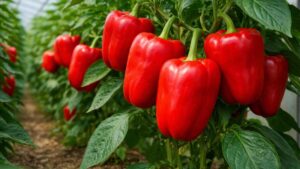 Papryka słodka Roberta F1 – wczesna odmiana mieszańcowa o wysokiej plenności | foto. Kamil w Ogrodzie
