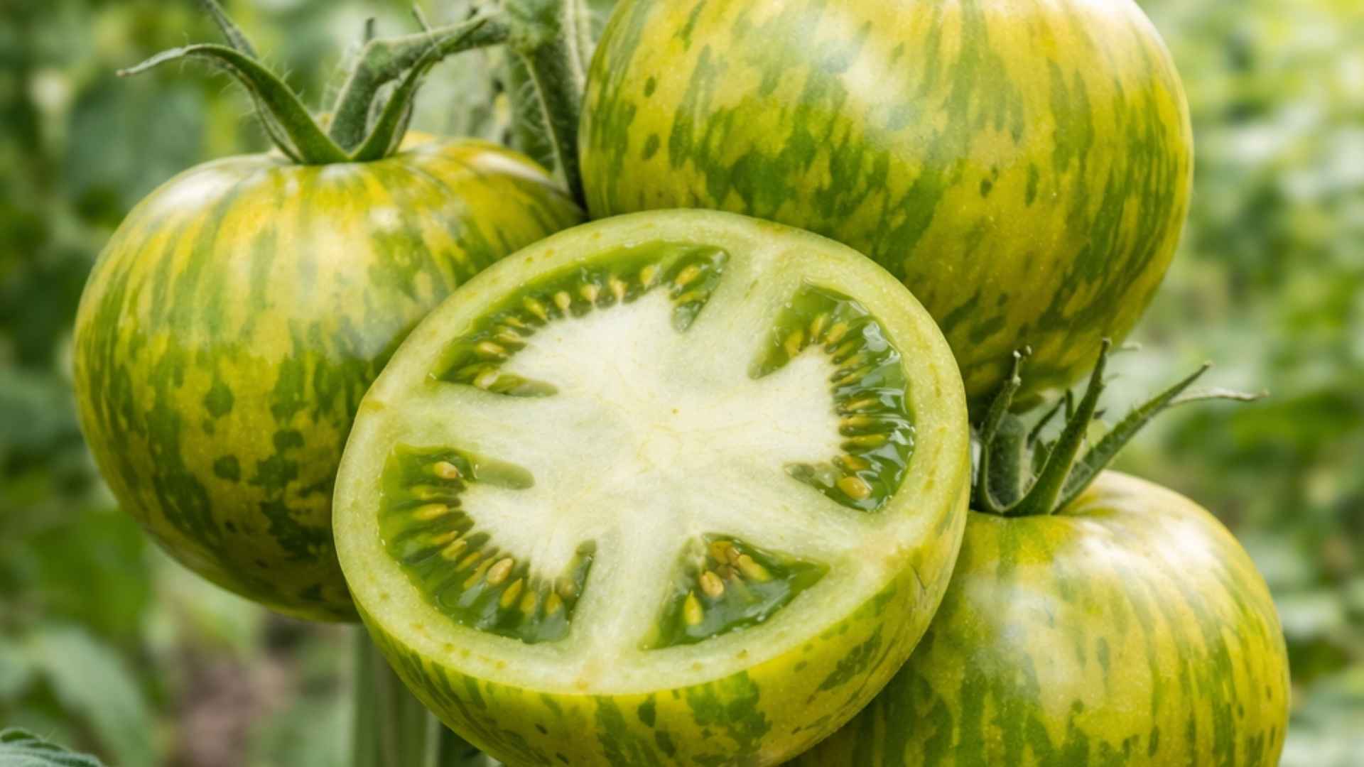 Pomidor Green Zebra: Ciekawostki i Uprawa | foto. Kamil w Ogrodzie