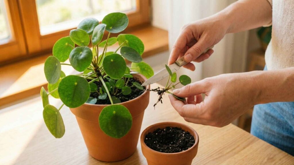 Rozmnażanie pieniążka | foto. Kamil w Ogrodzie