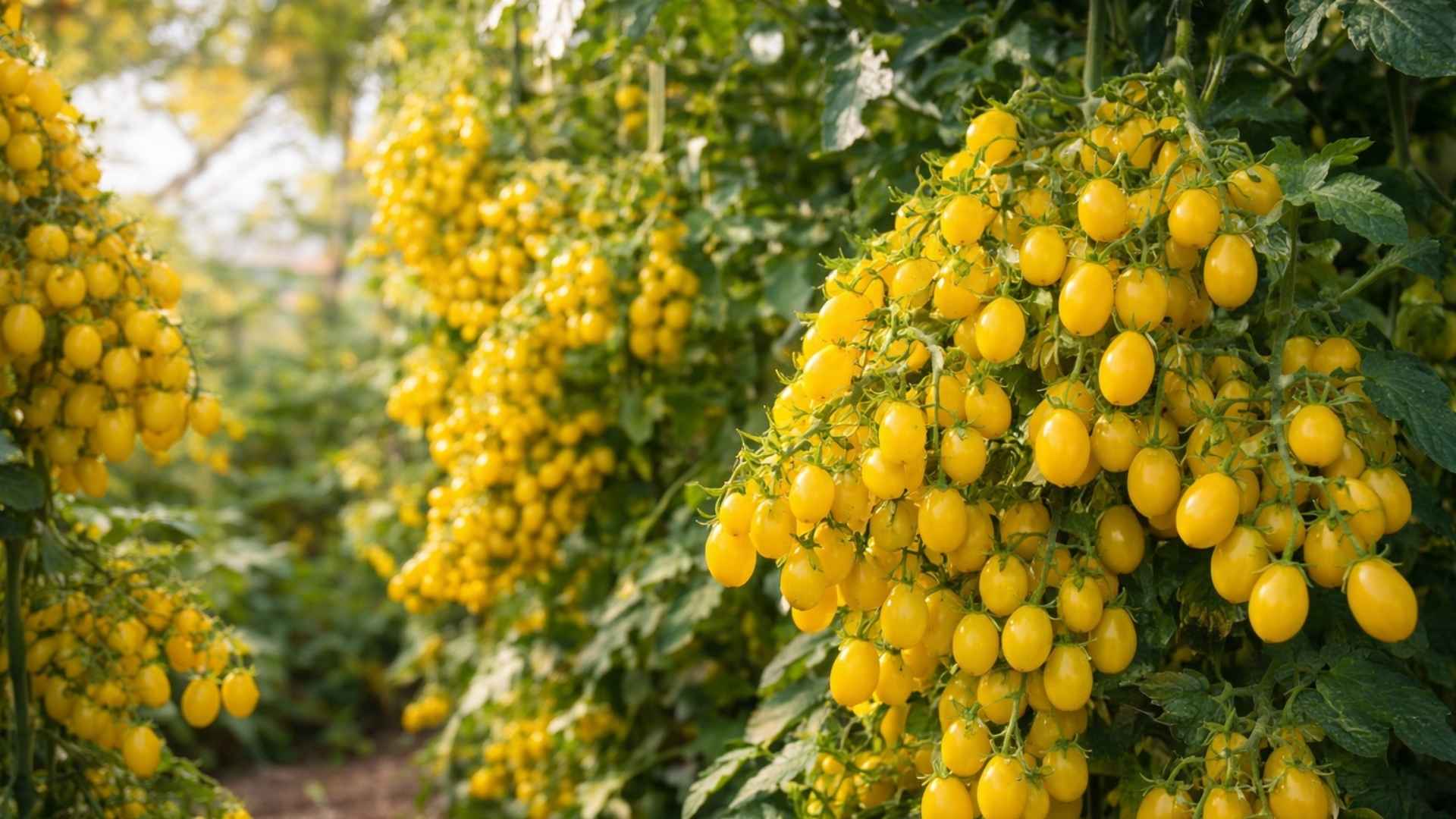 „To musi być fotomontaż”. Ta odmiana pomidora rodzi tysiące owoców naraz, a dzieci jedzą je jak cukierki | foto. Kamil w Ogrodzie