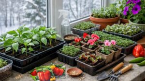 Za oknem zima, ale te nasiona wysiewam już teraz. I nie jestem sam | foto. Kamil w Ogrodzie