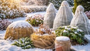 Zimowa ochrona roślin: co okrywać, a czego nie ruszać | foto. Kamil w Ogrodzie