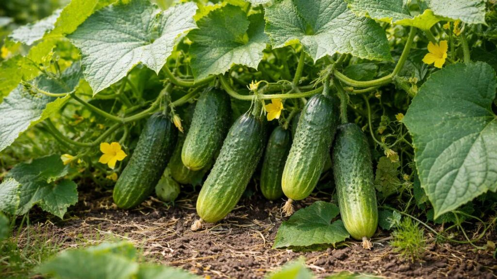 Ogórki gruntowe najlepsze odmiany odporne na mączniaka rzekomego do uprawy w Polsce | fot. Kamil w Ogrodzie