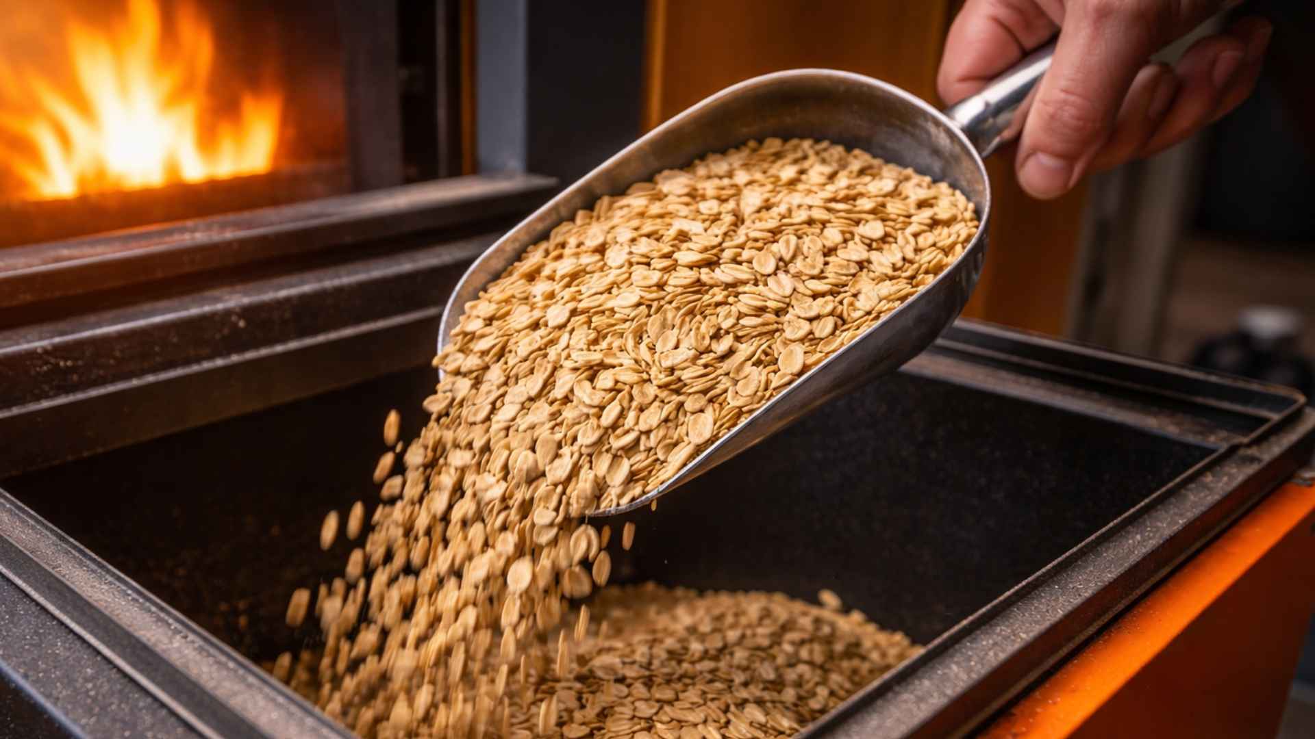 Pellet stał się luksusem. Polacy wrzucają do pieców zboże i pestki. Fachowcy biją na alarm | foto. Kamil w Ogrodzie