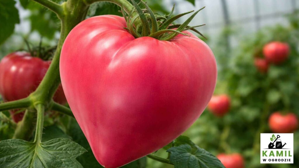 Pomidor Bawole Serce Malinowe | foto. Kamil w Ogrodzie