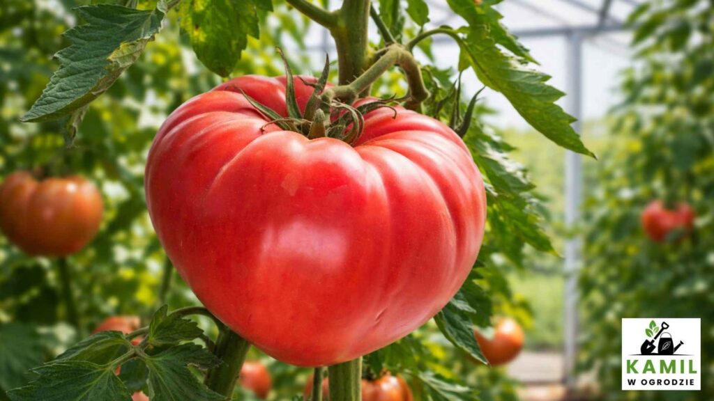 Pomidor Malinowy Prezes | foto. Kamil w Ogrodzie
