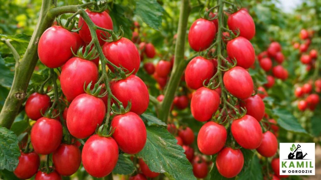 Pomidor malinowy Kapturek | foto. Kamil w Ogrodzie