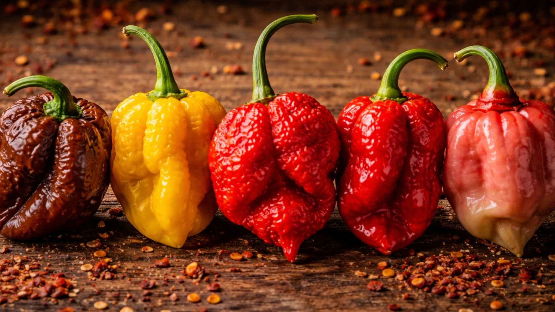 Te 5 odmian ostrej papryki wysiewam w 2026. To są superhoty dla ludzi, którzy chcą „maksymalnych doznań” | foto. Kamil w Ogrodzie