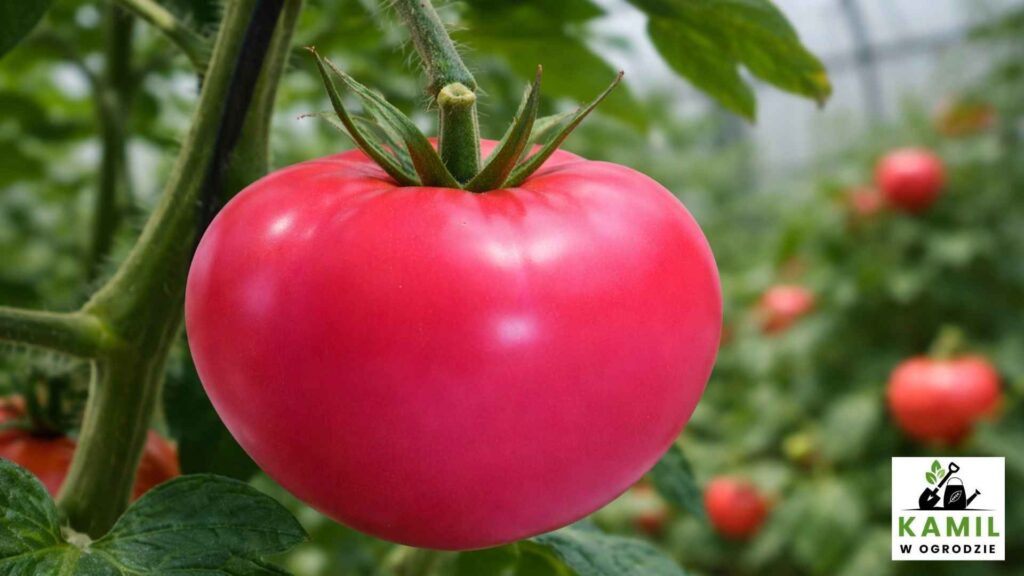 Pomidor Malinowy Tomimaru Muchoo | foto. Kamil w Ogrodzie