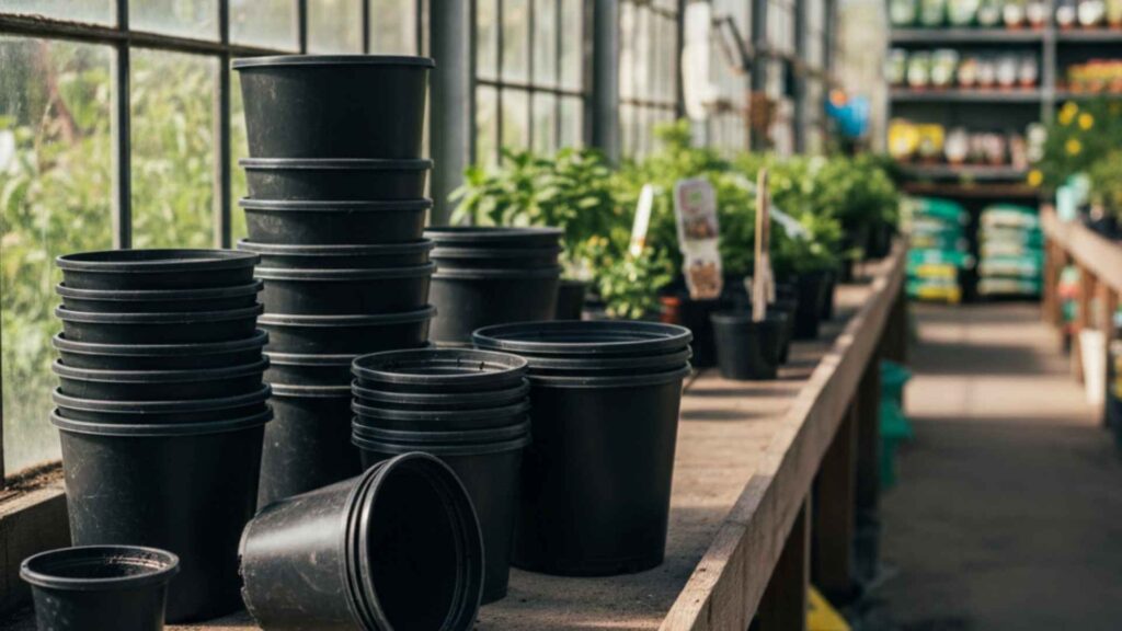 Plastikowe donice mają być zastąpione biodegradowalnymi odpowiednikami, opakowaniami z materiałów kompostowalnych oraz trwałymi donicami do wielokrotnego użytku. | foto. Kamil w Ogrodzie