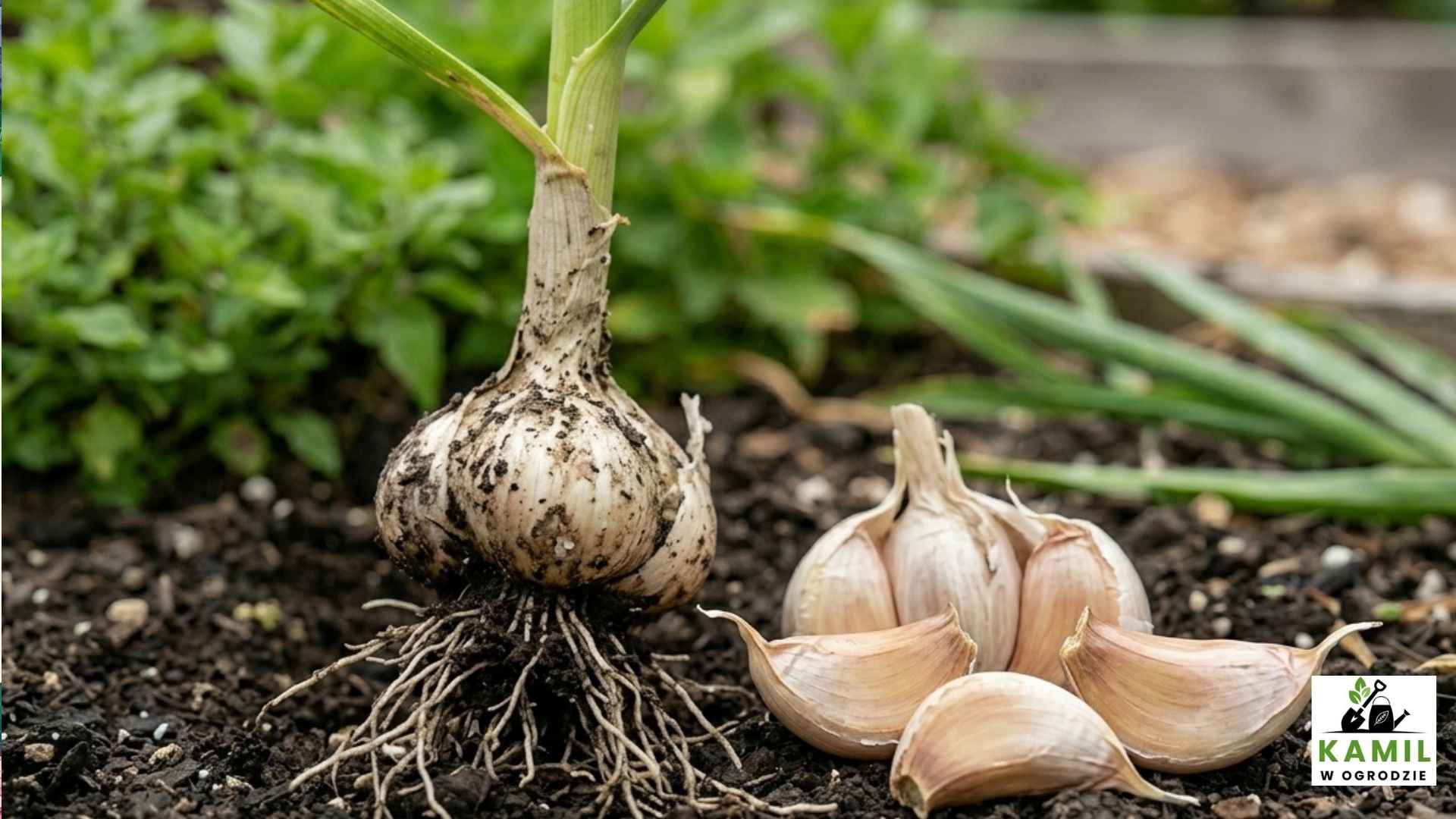 Czosnek pospolity – właściwości, zastosowanie i naturalne leczenie | foto. Kamilwogrodzie.pl