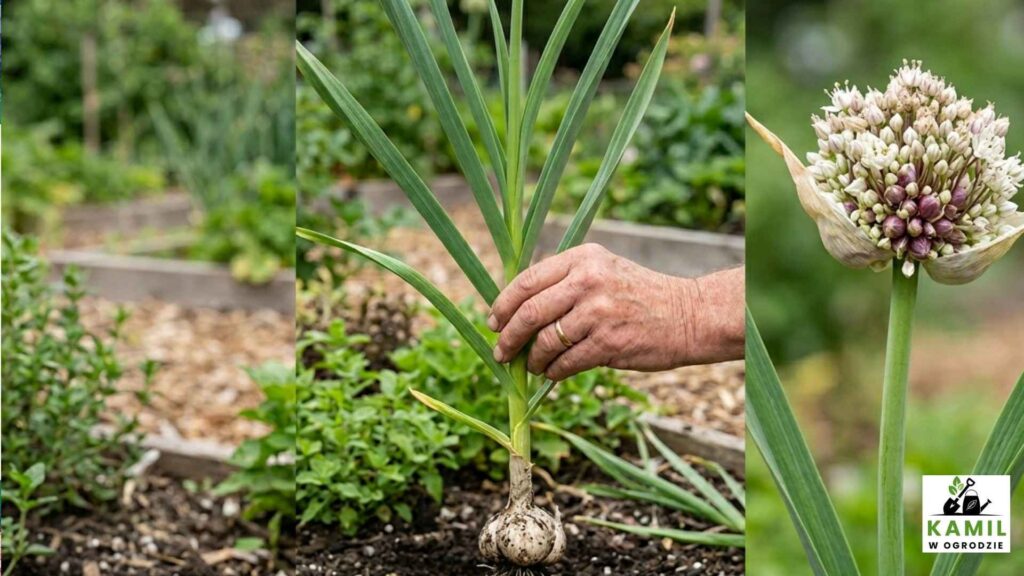 Czosnek pospolity – właściwości, zastosowanie i naturalne leczenie | foto. Kamilwogrodzie.pl