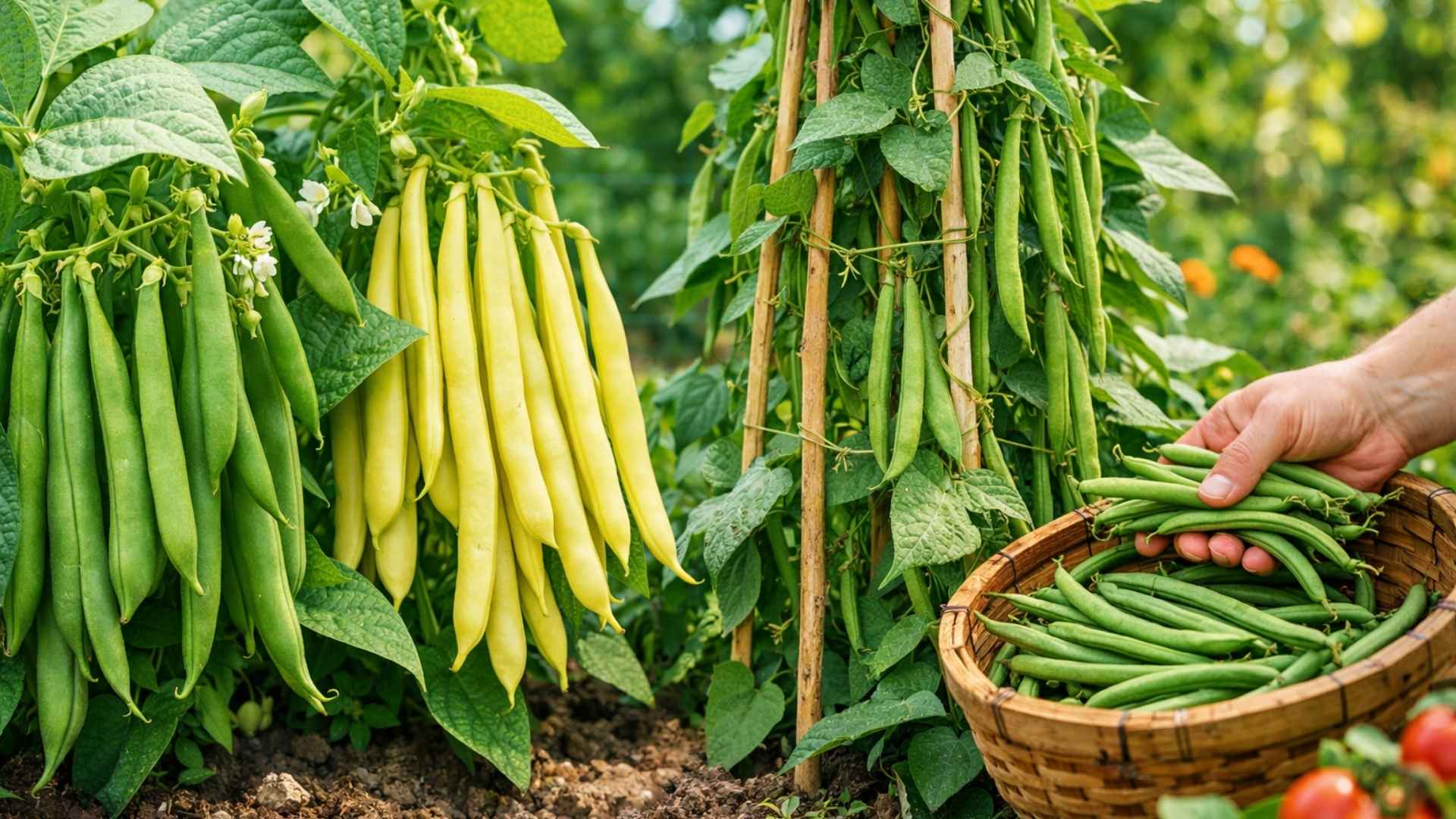 Fasolka szparagowa – kompletne kompendium uprawy w ogrodzie | foto. Kamil w Ogrodzie