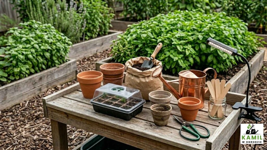 Uprawa bazylii – jak siać, pielęgnować i zbierać, by rosła bujnie przez cały sezon | foto. Kamil w Ogrodzie