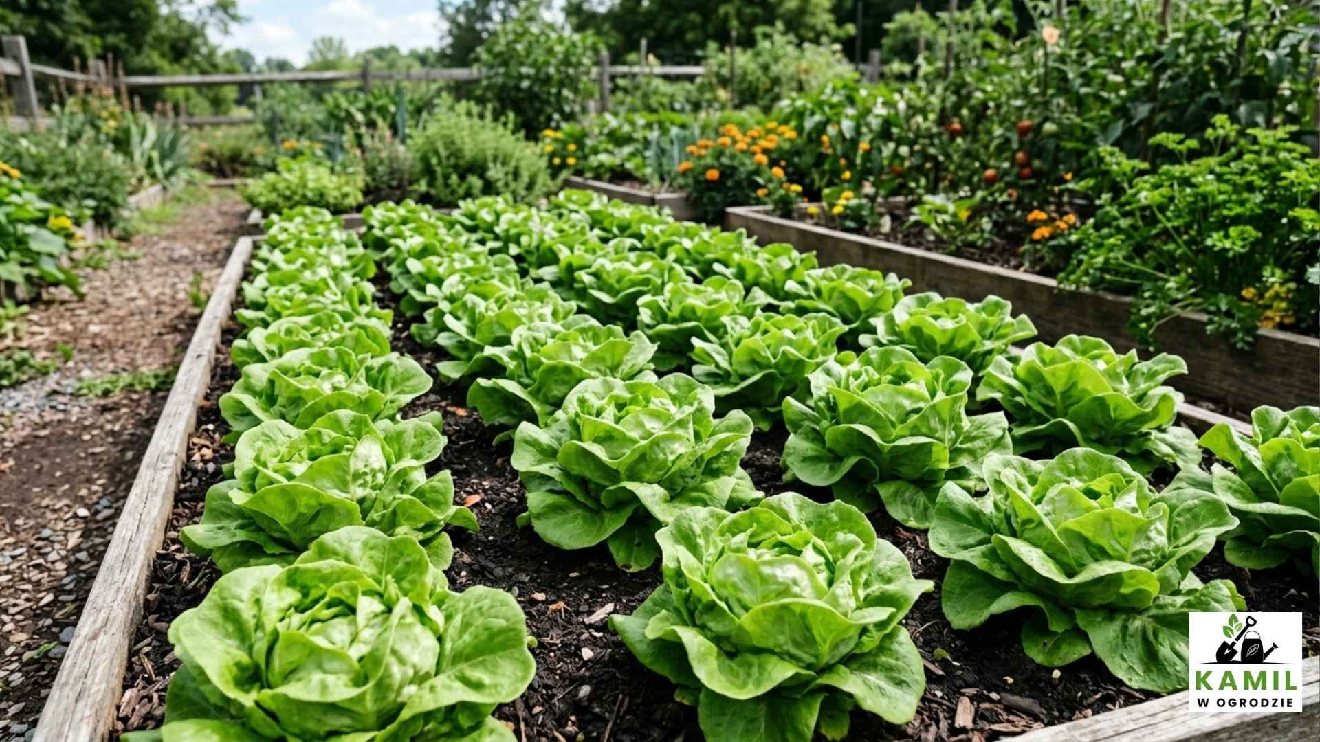 Sałata masłowa – jak wysiewać i kiedy? Praktyczny poradnik bez błędów | foto. Kamilwogrodzie.pl
