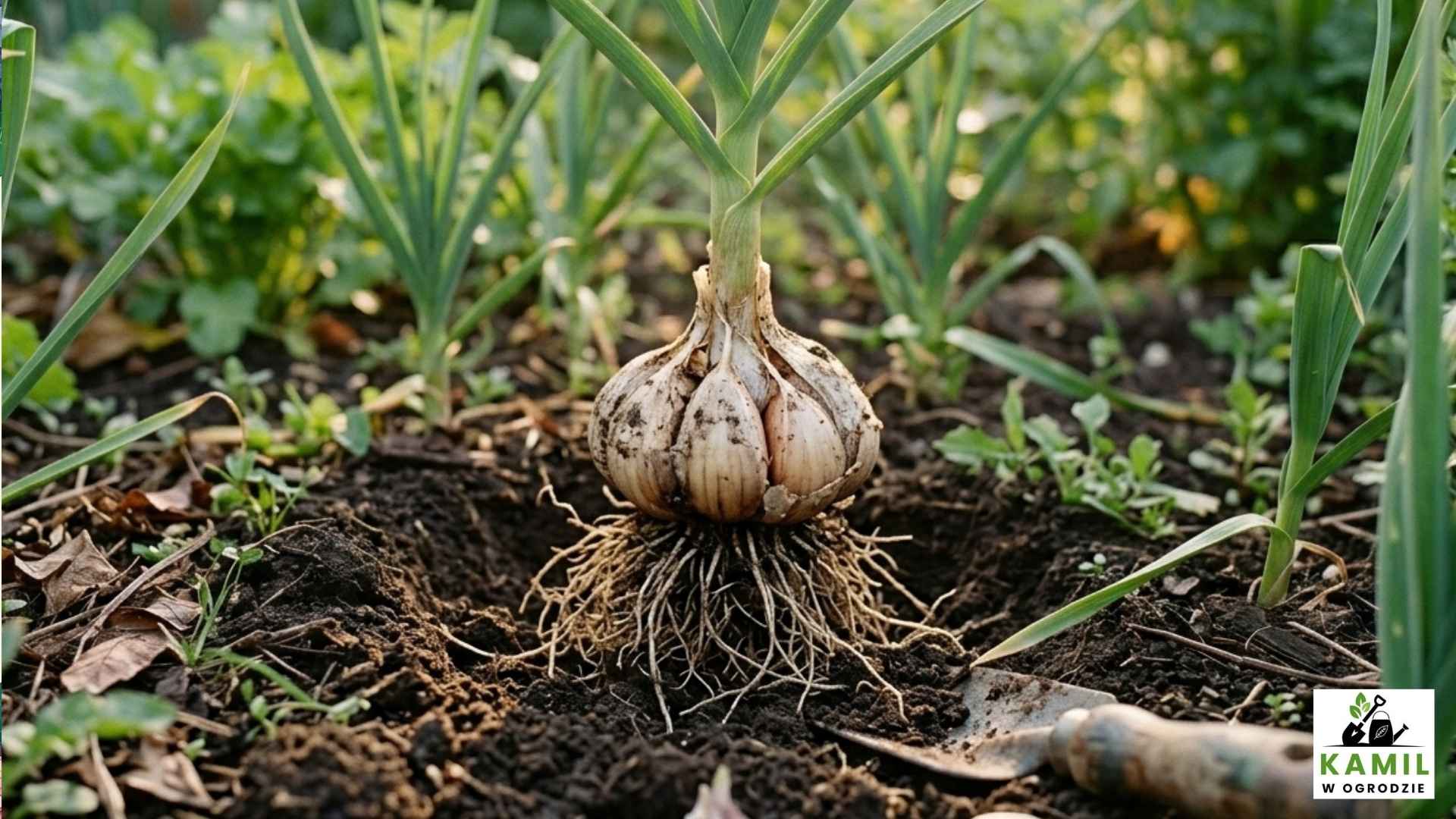 Uprawa czosnku – kiedy sadzić, jak pielęgnować i co zrobić, żeby plon był ogromny | foto. Kamilwogrodzie.pl