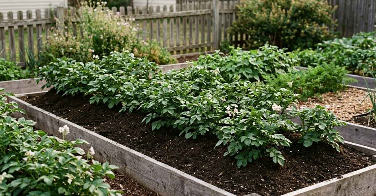 Uprawa ziemniaków – jak uprawiać własne ziemniaki krok po kroku od sadzeniaka do zbioru | foto. Kamil w Ogrodzie