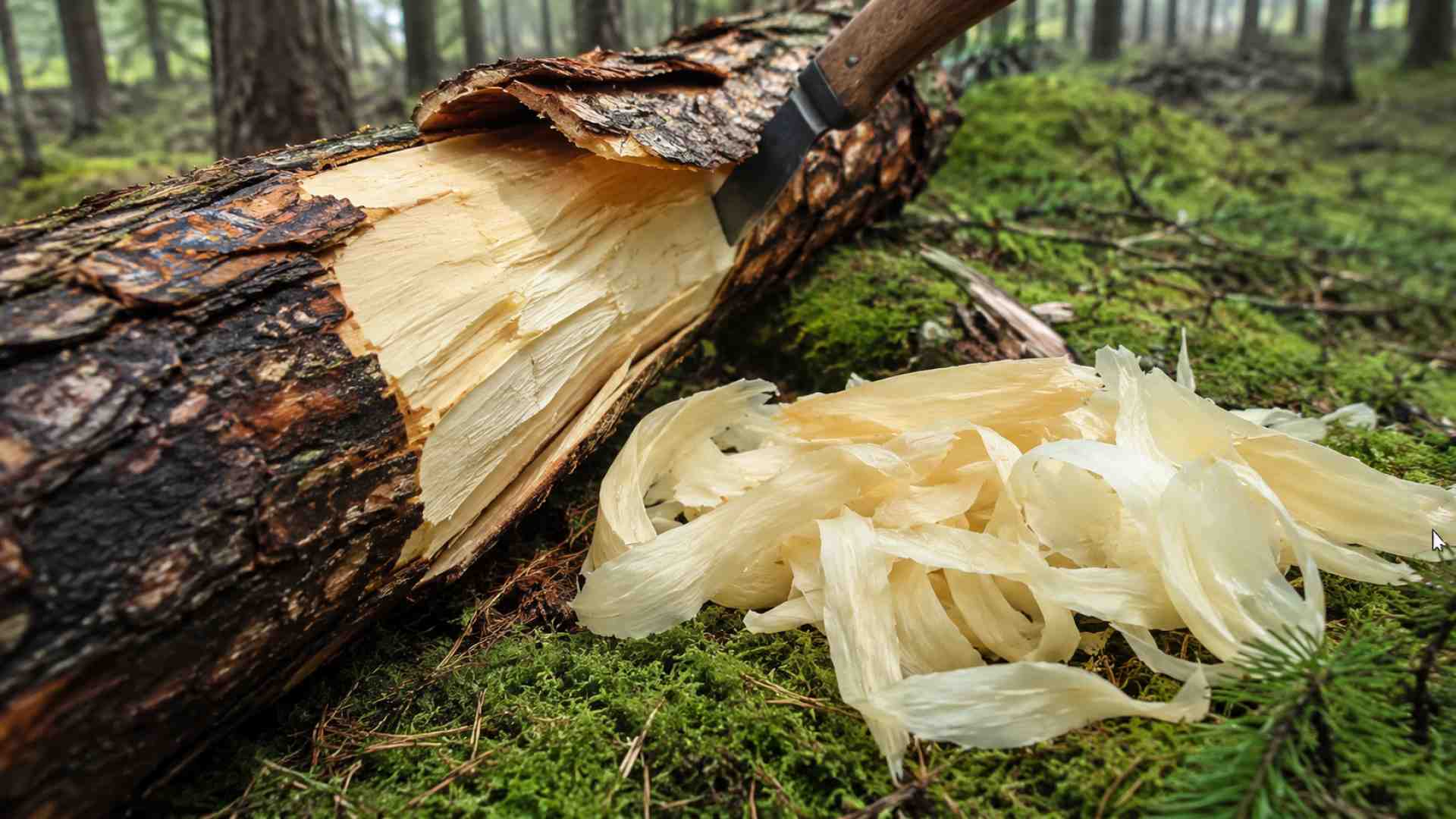 Czy można jeść korę drzew? W survivalu to nie ciekawostka, tylko wiedza, która może uratować sytuację | foto. Kamil w Ogrodzie